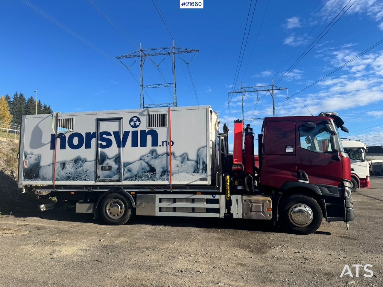 Renault Renault T380 6x2 Kranbil m/ 19 t/m Palfinger - Camion grue: photos 3 Renault Renault T380 6x2 Kranbil m/ 19 t/m Palfinger - Camion grue: photos 3