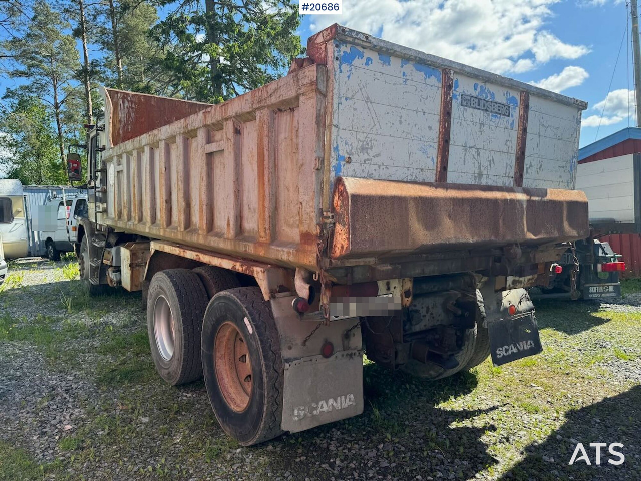 Scania 112H - Camion benne: photos 5 Scania 112H - Camion benne: photos 5