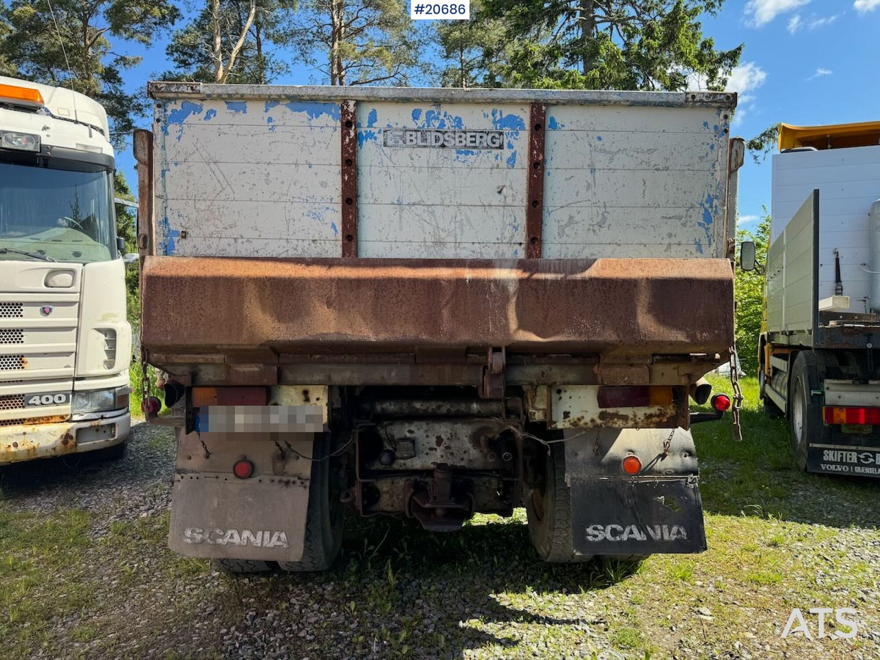 Scania 112H - Camion benne: photos 4 Scania 112H - Camion benne: photos 4
