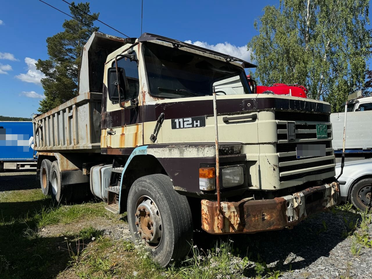 Scania 112H - Camion benne: photos 1 Scania 112H - Camion benne: photos 1