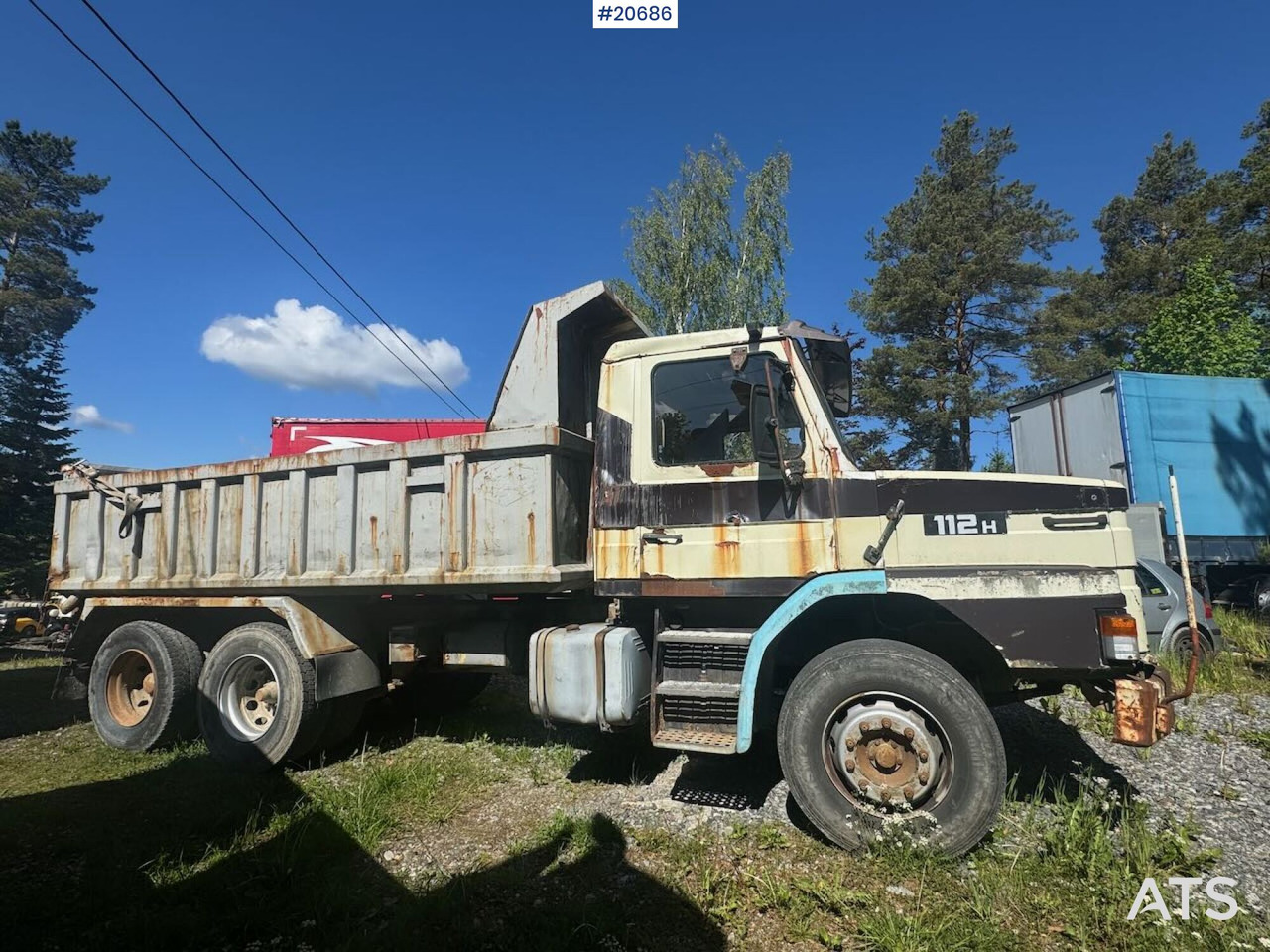 Scania 112H - Camion benne: photos 2 Scania 112H - Camion benne: photos 2