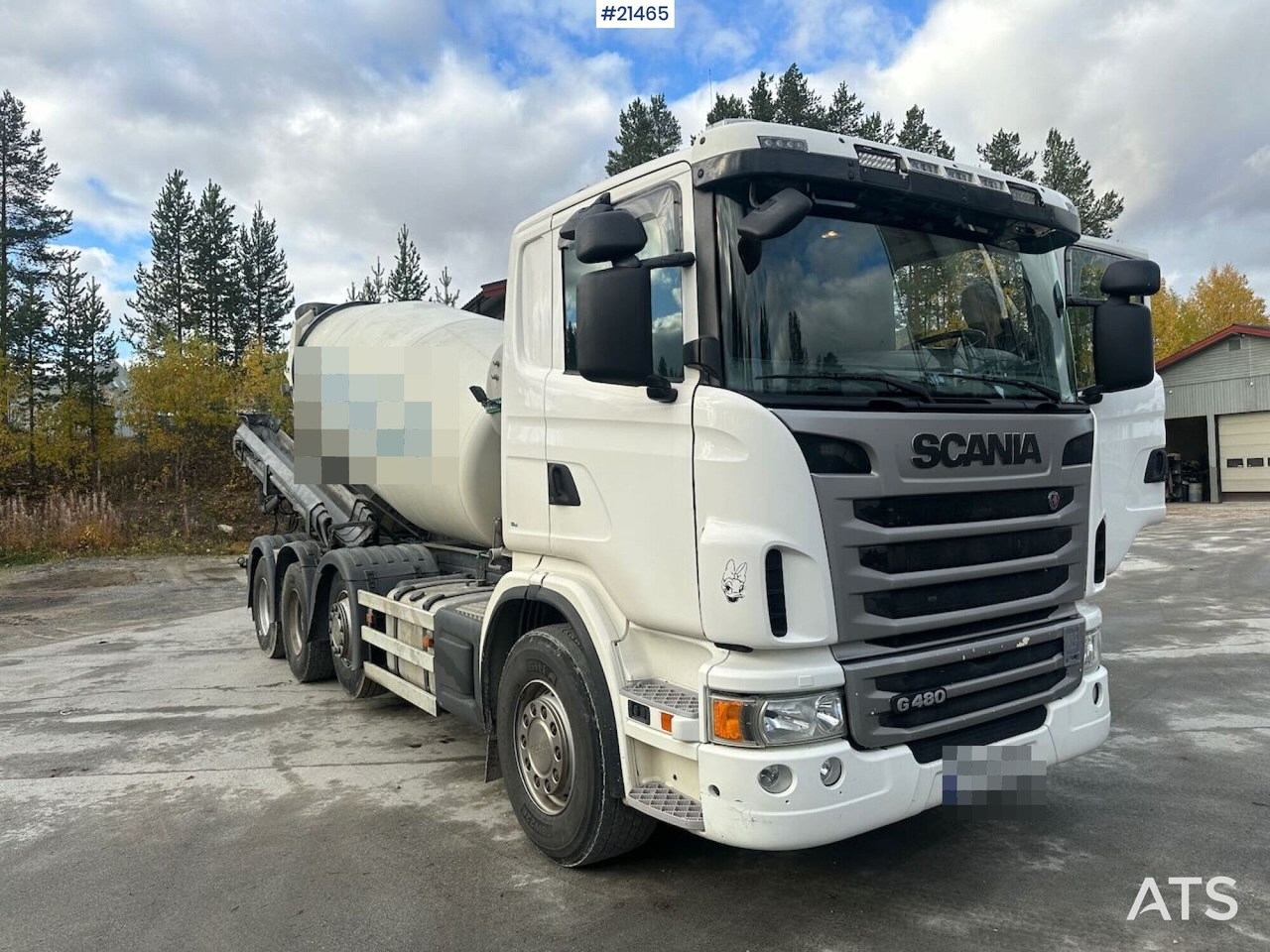 Scania G480 - Camion malaxeur: photos 2 Scania G480 - Camion malaxeur: photos 2