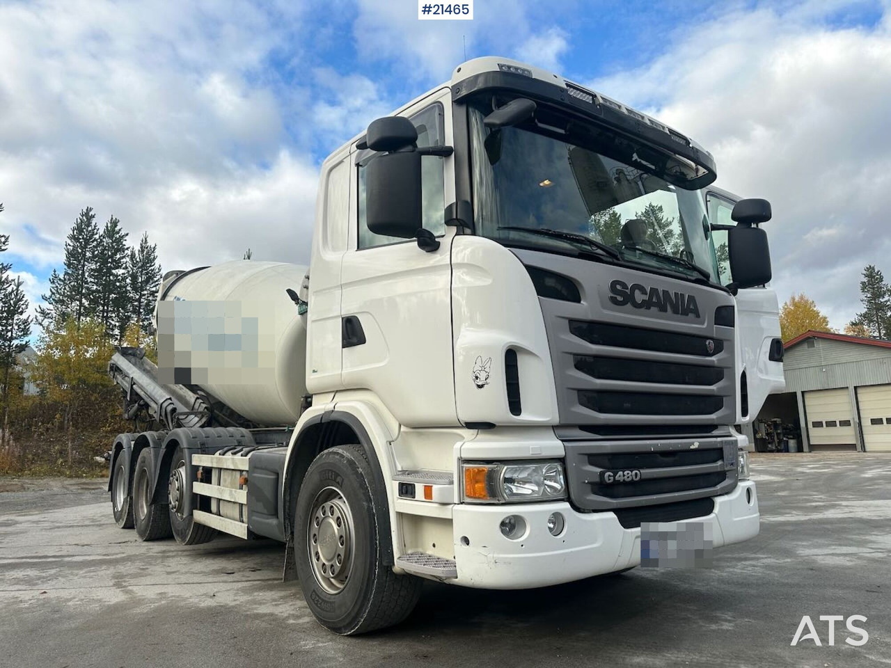 Scania G480 - Camion malaxeur: photos 1 Scania G480 - Camion malaxeur: photos 1