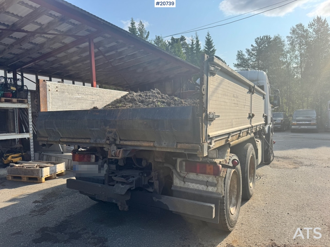 Scania P124 - Camion plateau, Camion grue: photos 4 Scania P124 - Camion plateau, Camion grue: photos 4