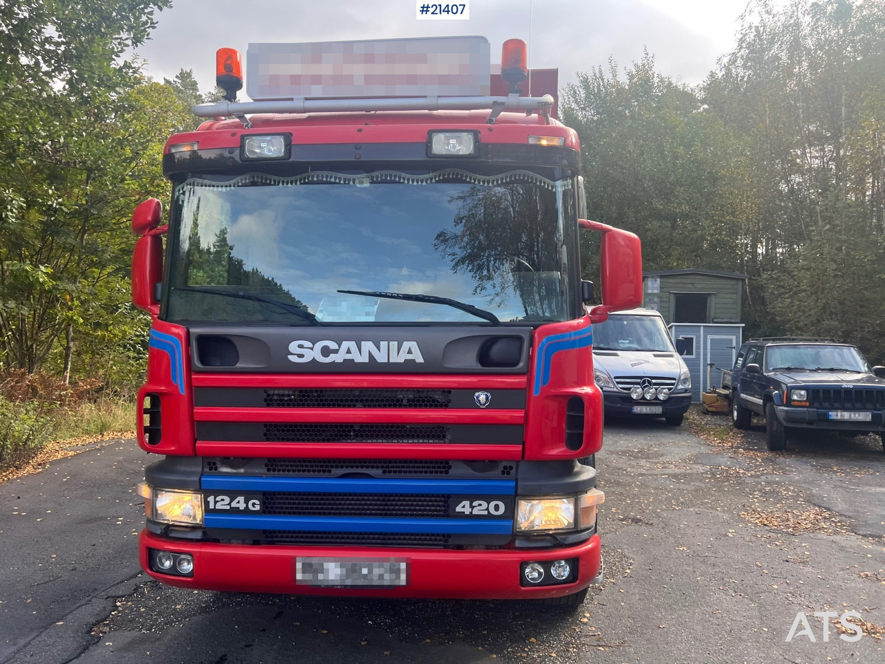 Scania P124G - Camion benne: photos 4 Scania P124G - Camion benne: photos 4