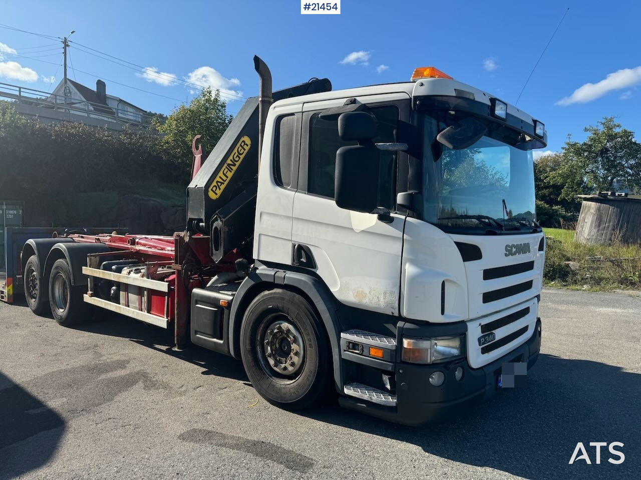 Scania P340 - Camion grue: photos 2 Scania P340 - Camion grue: photos 2