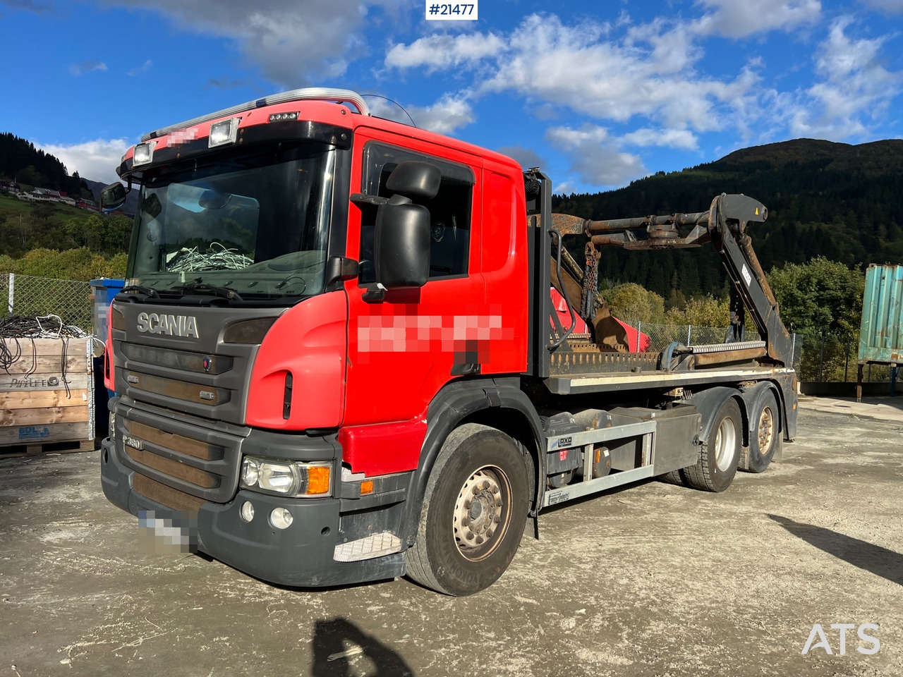 Scania P360 Liftdumper m/ rotator - Camion porte-conteneur/ Caisse mobile: photos 2 Scania P360 Liftdumper m/ rotator - Camion porte-conteneur/ Caisse mobile: photos 2