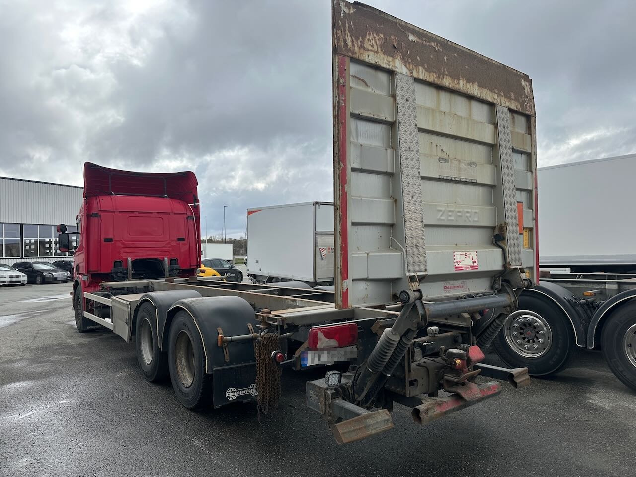 Scania P440 - Camion porte-conteneur/ Caisse mobile: photos 4 Scania P440 - Camion porte-conteneur/ Caisse mobile: photos 4