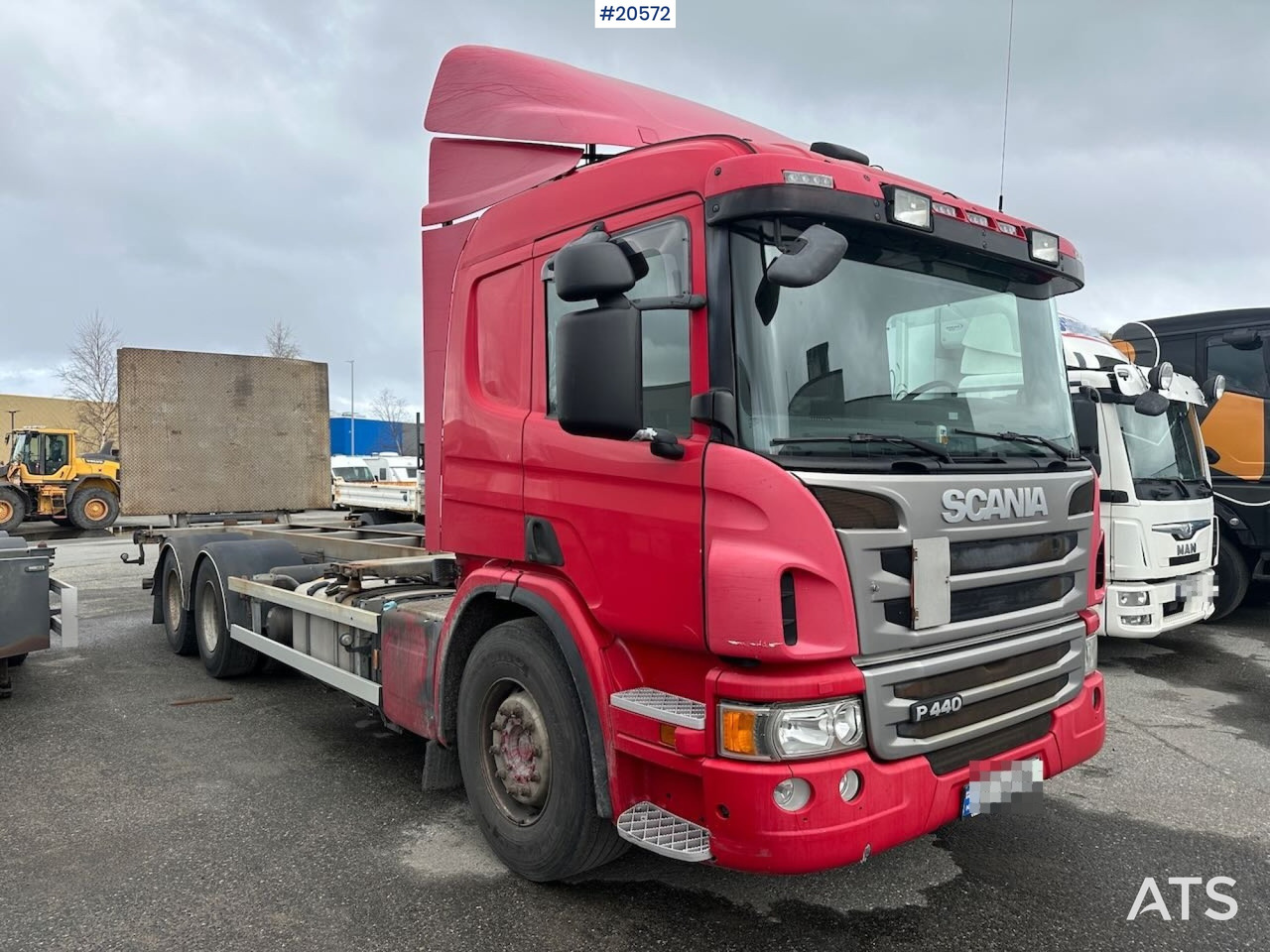 Scania P440 - Camion porte-conteneur/ Caisse mobile: photos 1 Scania P440 - Camion porte-conteneur/ Caisse mobile: photos 1