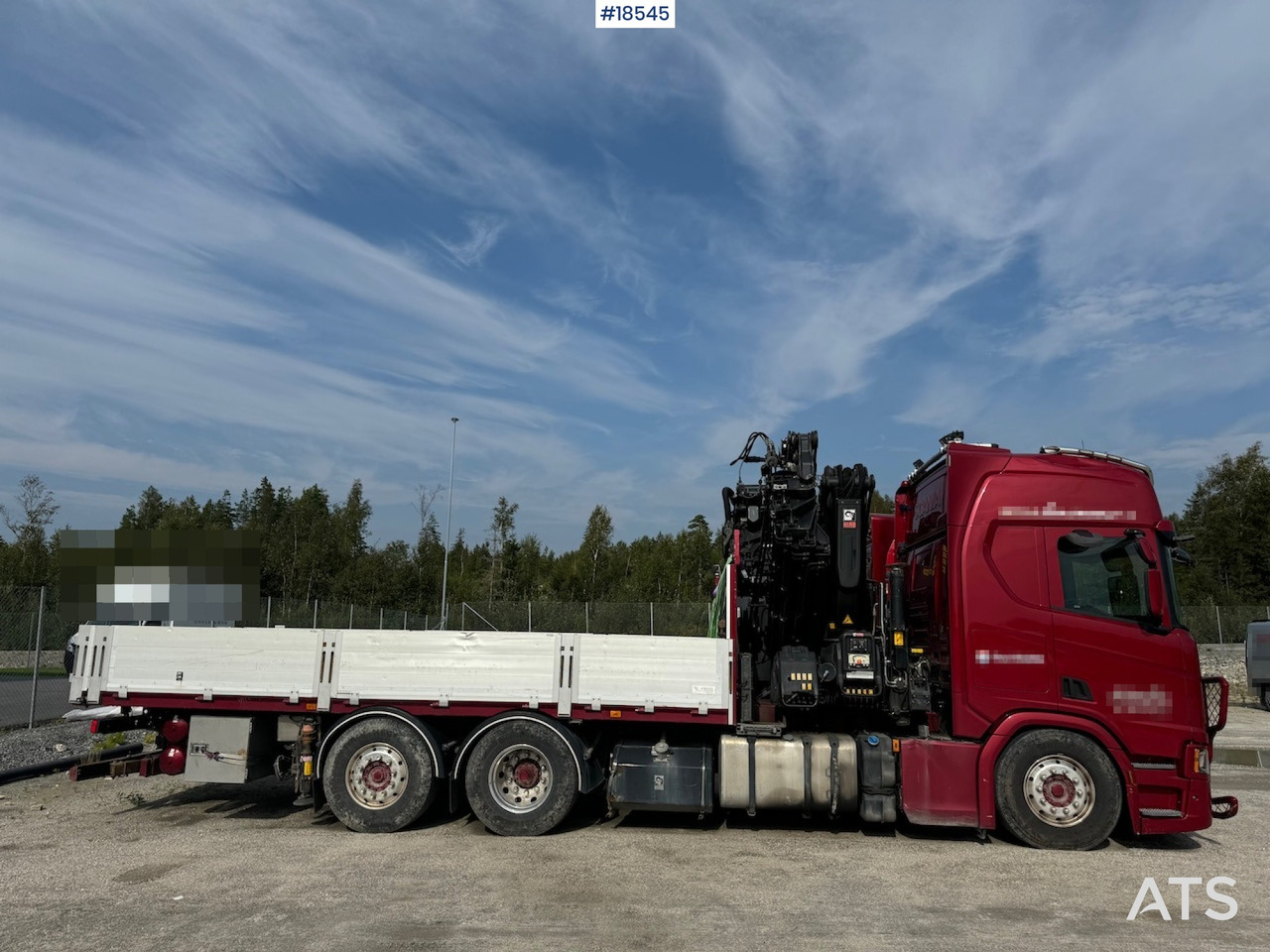 Scania R500 - Camion plateau, Camion grue: photos 2 Scania R500 - Camion plateau, Camion grue: photos 2