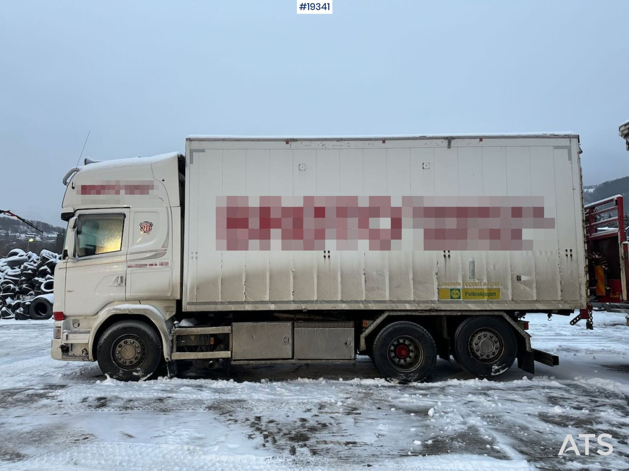 Scania R580 - Camion fourgon: photos 2 Scania R580 - Camion fourgon: photos 2