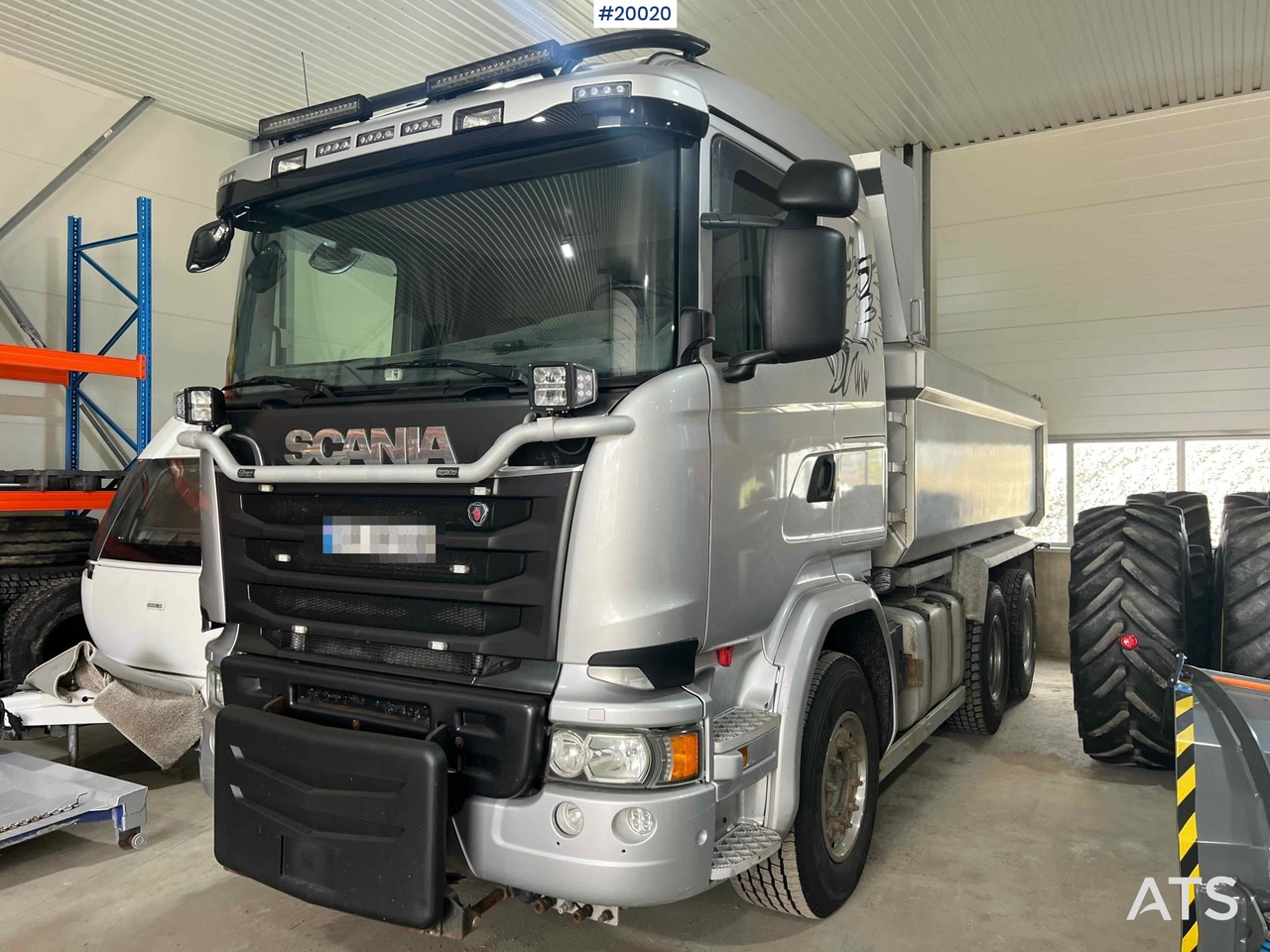 Scania R580 - Camion benne: photos 3 Scania R580 - Camion benne: photos 3
