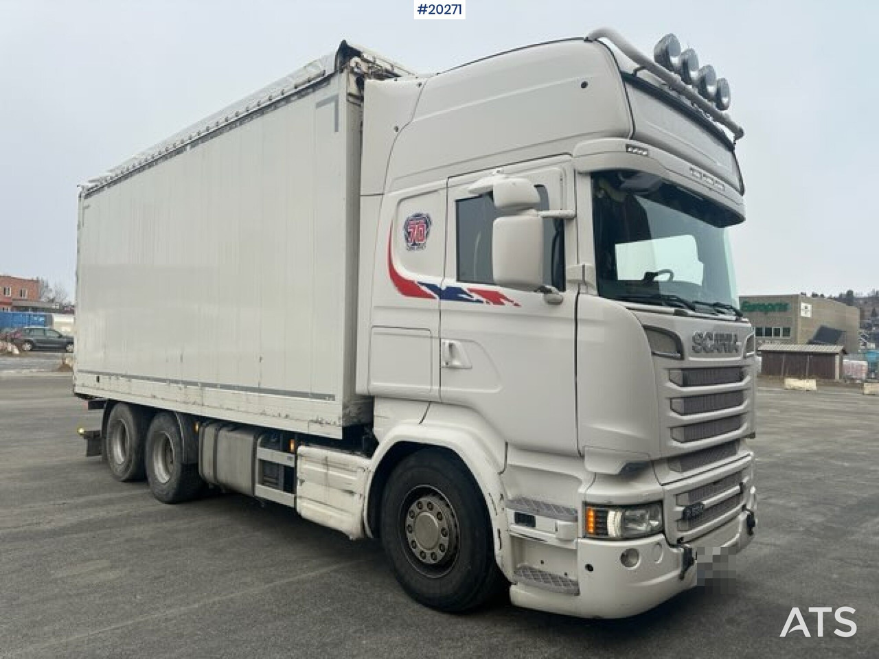 Scania R580 - Camion fourgon: photos 4 Scania R580 - Camion fourgon: photos 4