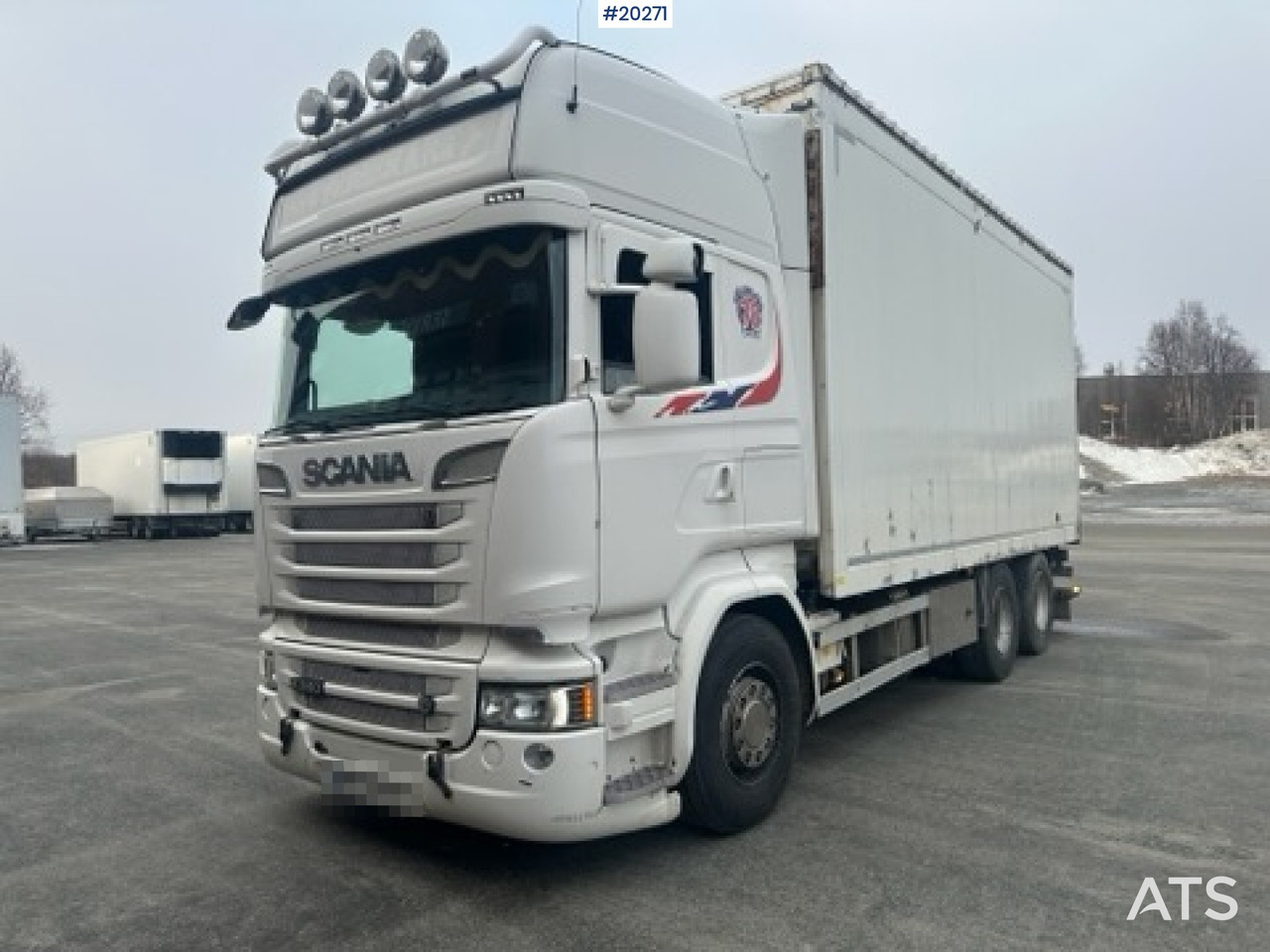 Scania R580 - Camion fourgon: photos 2 Scania R580 - Camion fourgon: photos 2