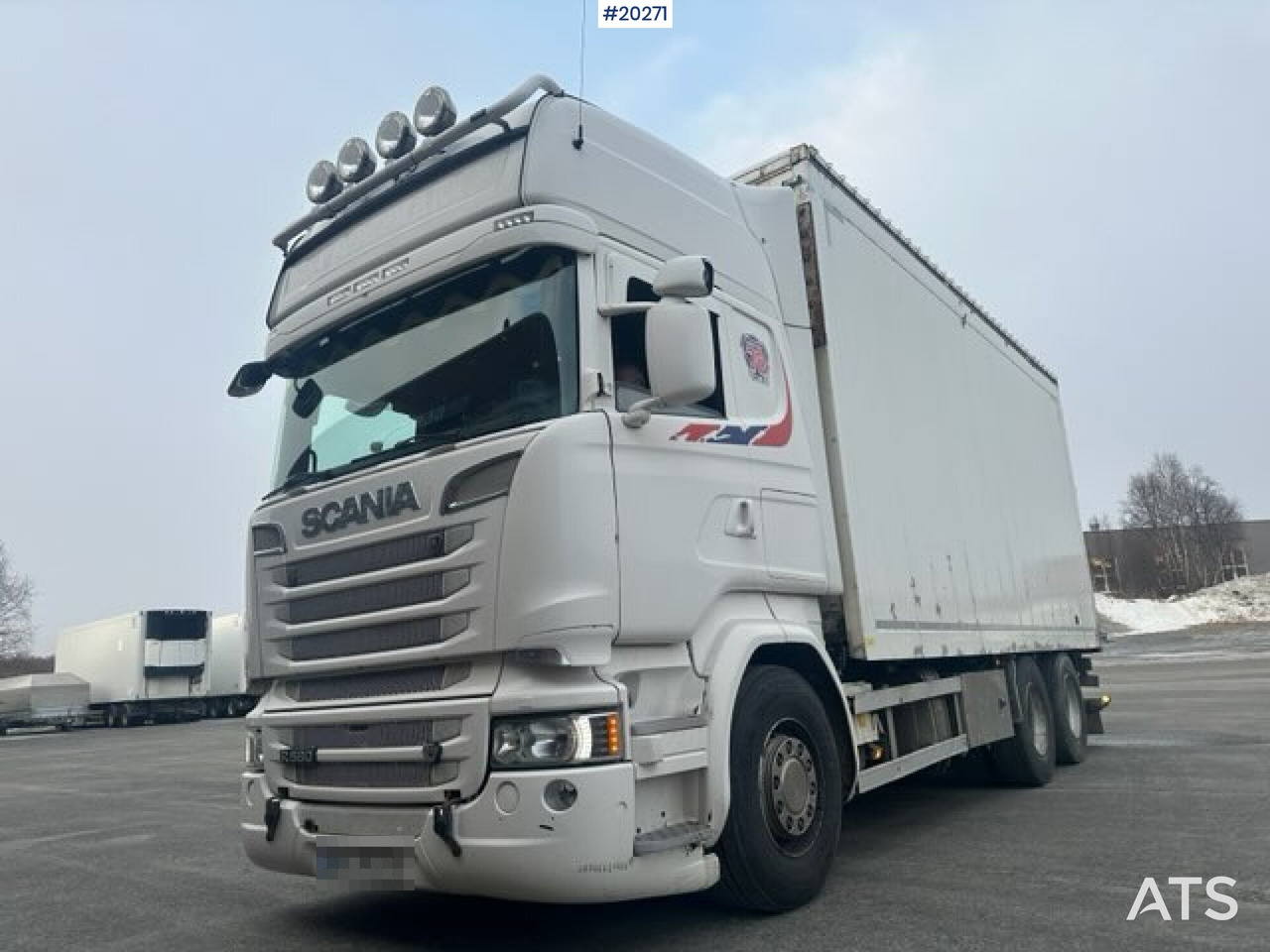 Scania R580 - Camion fourgon: photos 1 Scania R580 - Camion fourgon: photos 1