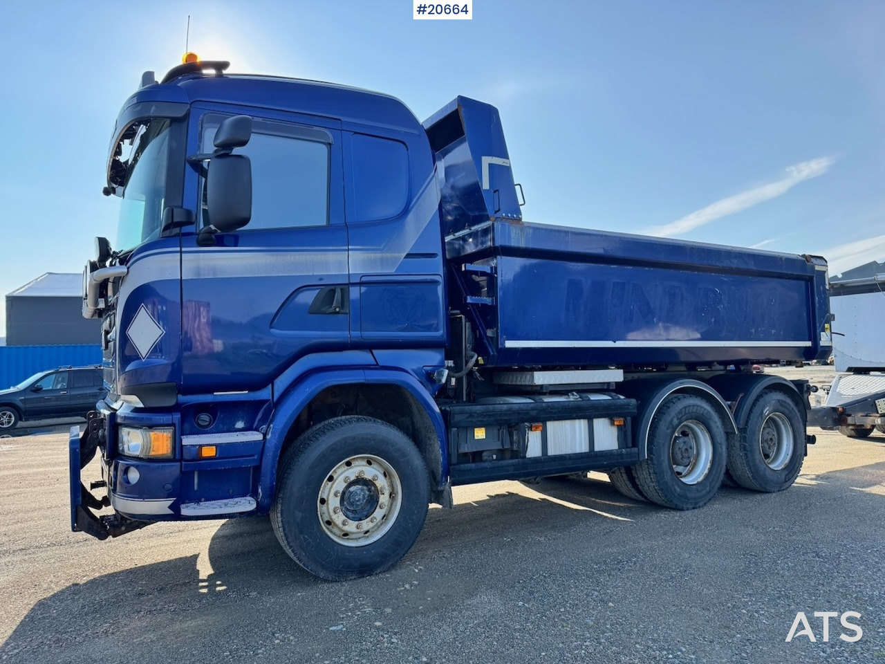 Scania R580 - Travaux routiers: photos 5 Scania R580 - Travaux routiers: photos 5