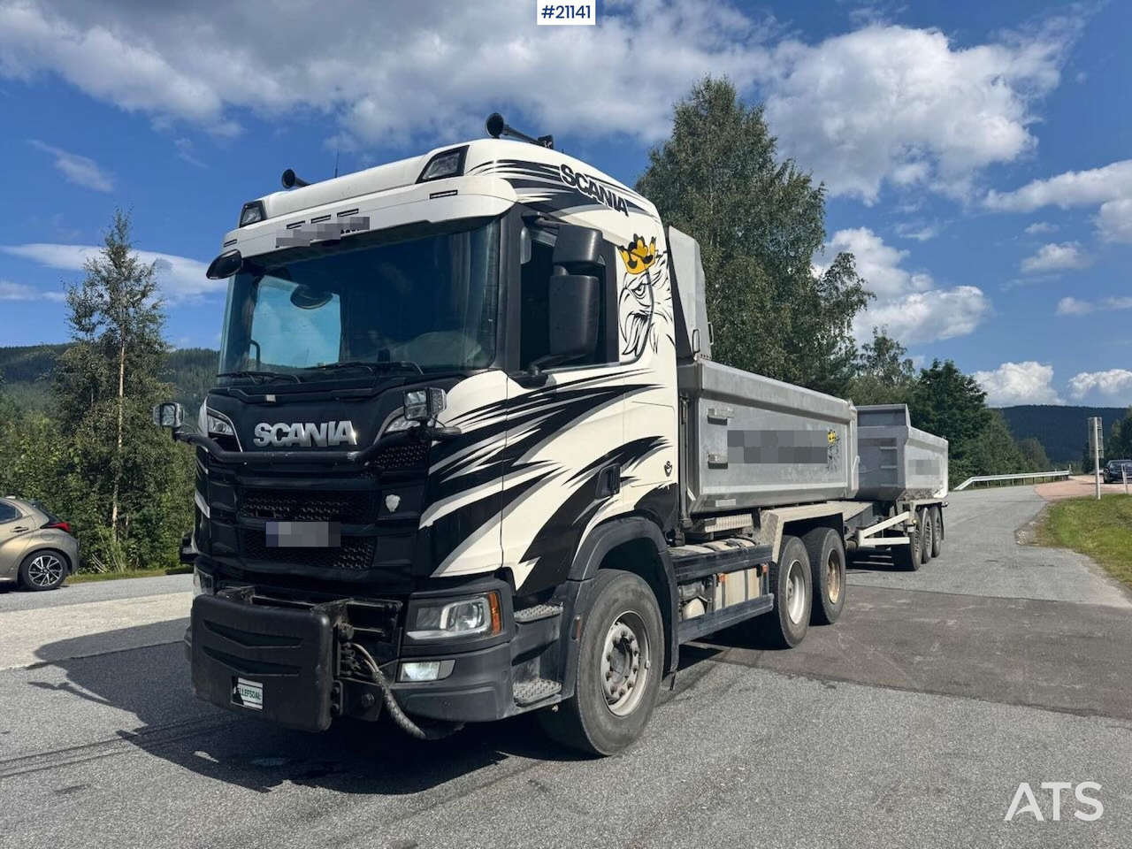 Scania R580 - Camion benne: photos 1 Scania R580 - Camion benne: photos 1