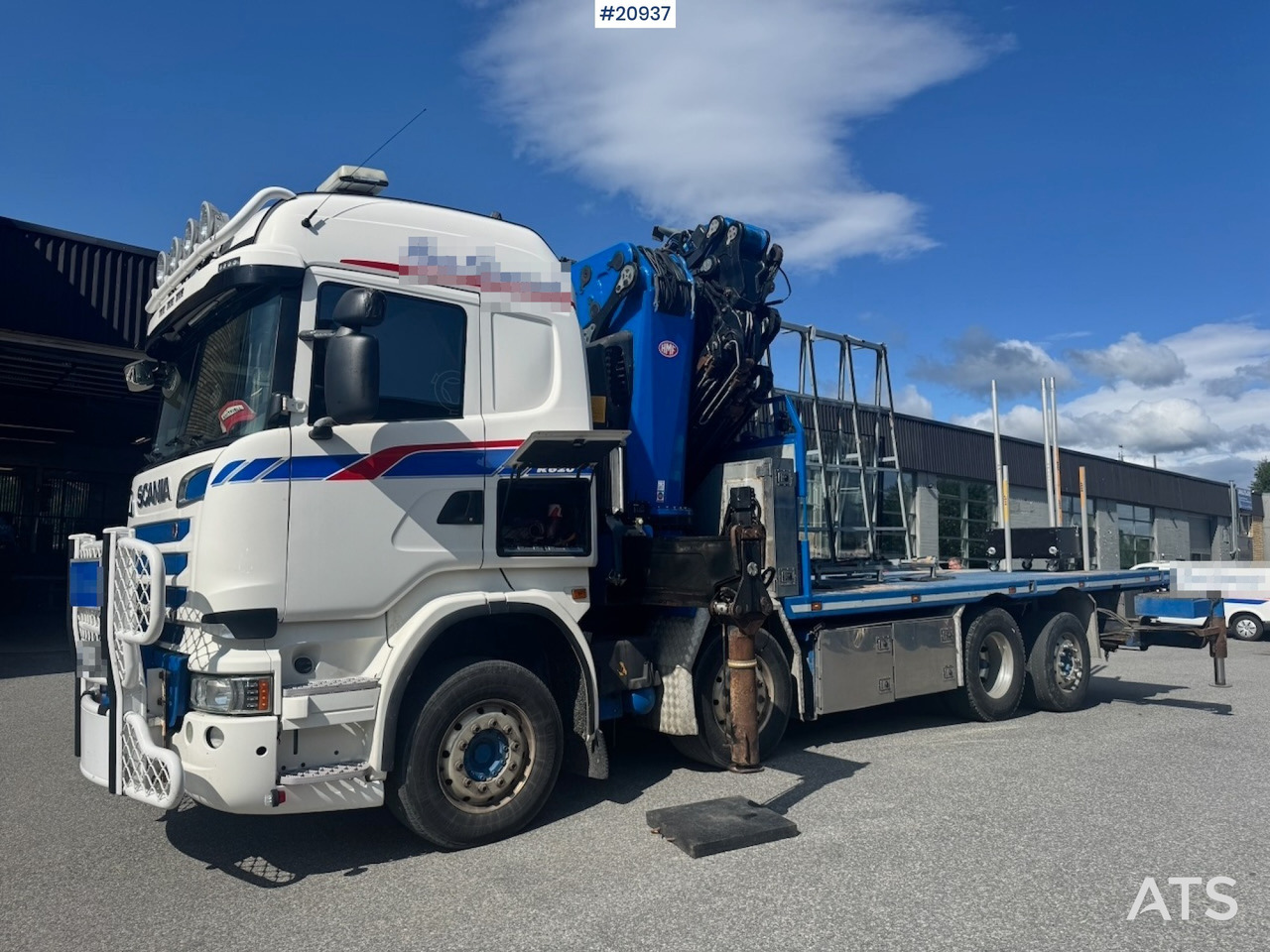Scania R620 - Camion plateau, Camion grue: photos 4 Scania R620 - Camion plateau, Camion grue: photos 4
