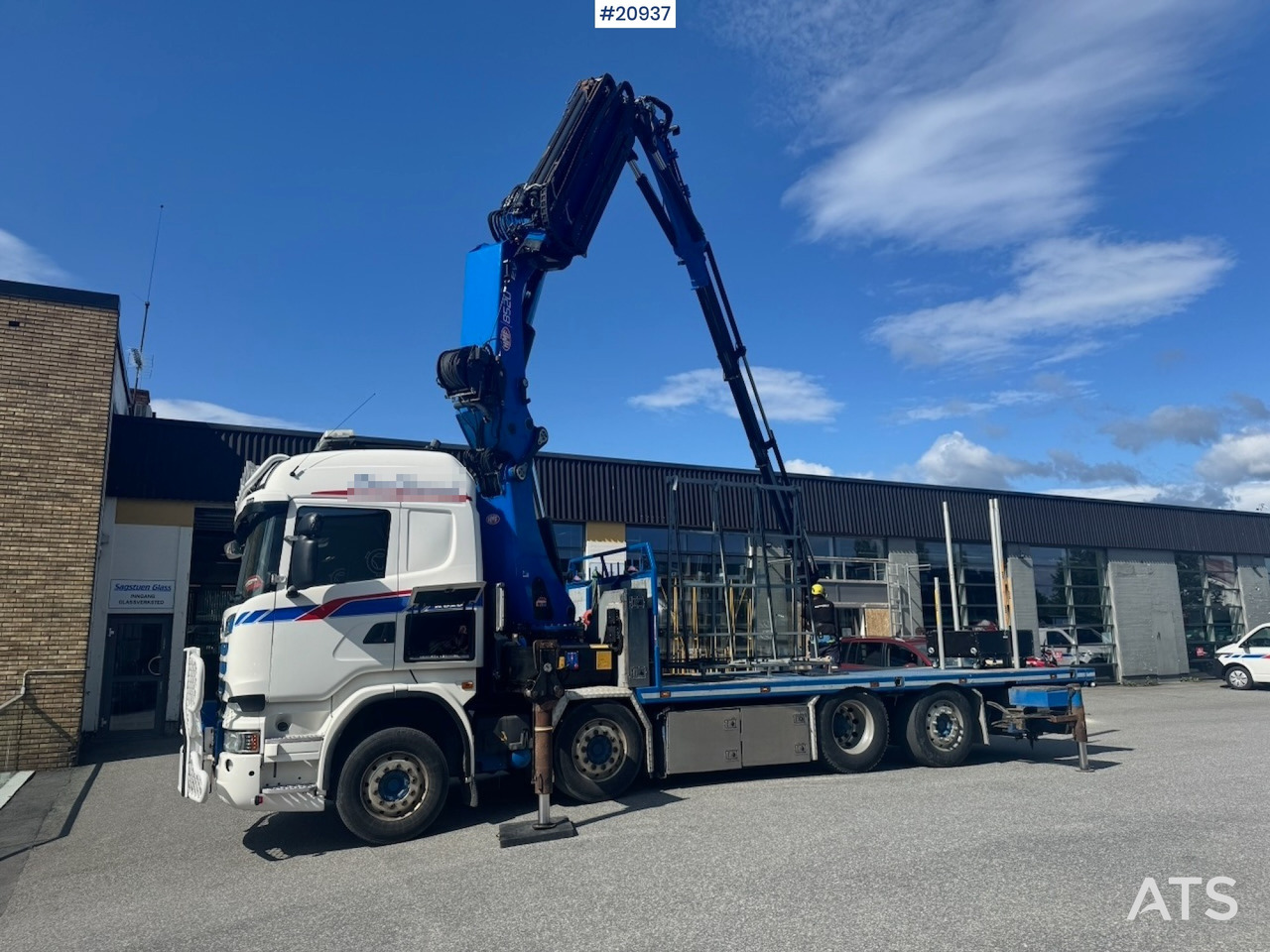 Scania R620 - Camion plateau, Camion grue: photos 1 Scania R620 - Camion plateau, Camion grue: photos 1