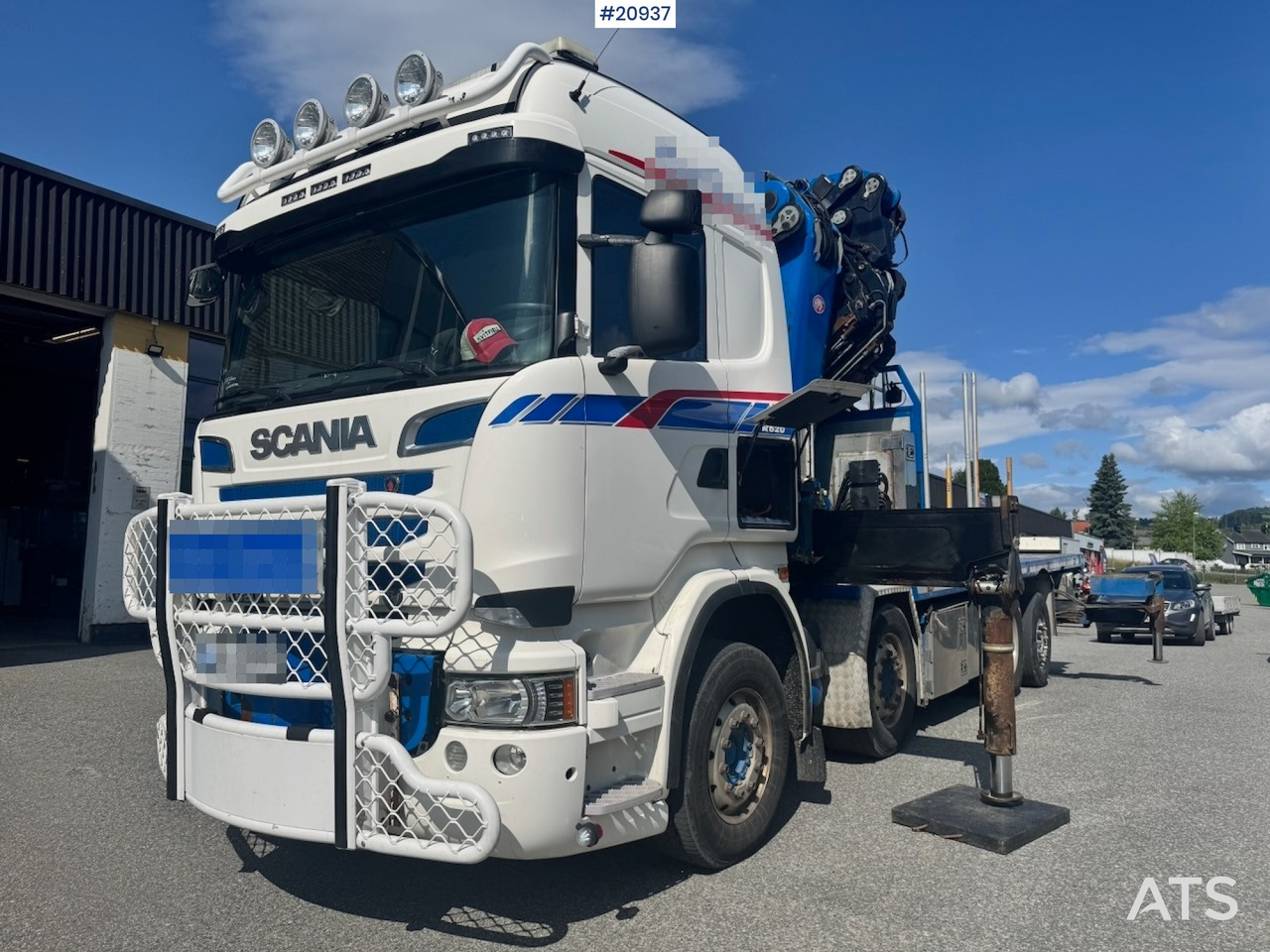 Scania R620 - Camion plateau, Camion grue: photos 3 Scania R620 - Camion plateau, Camion grue: photos 3