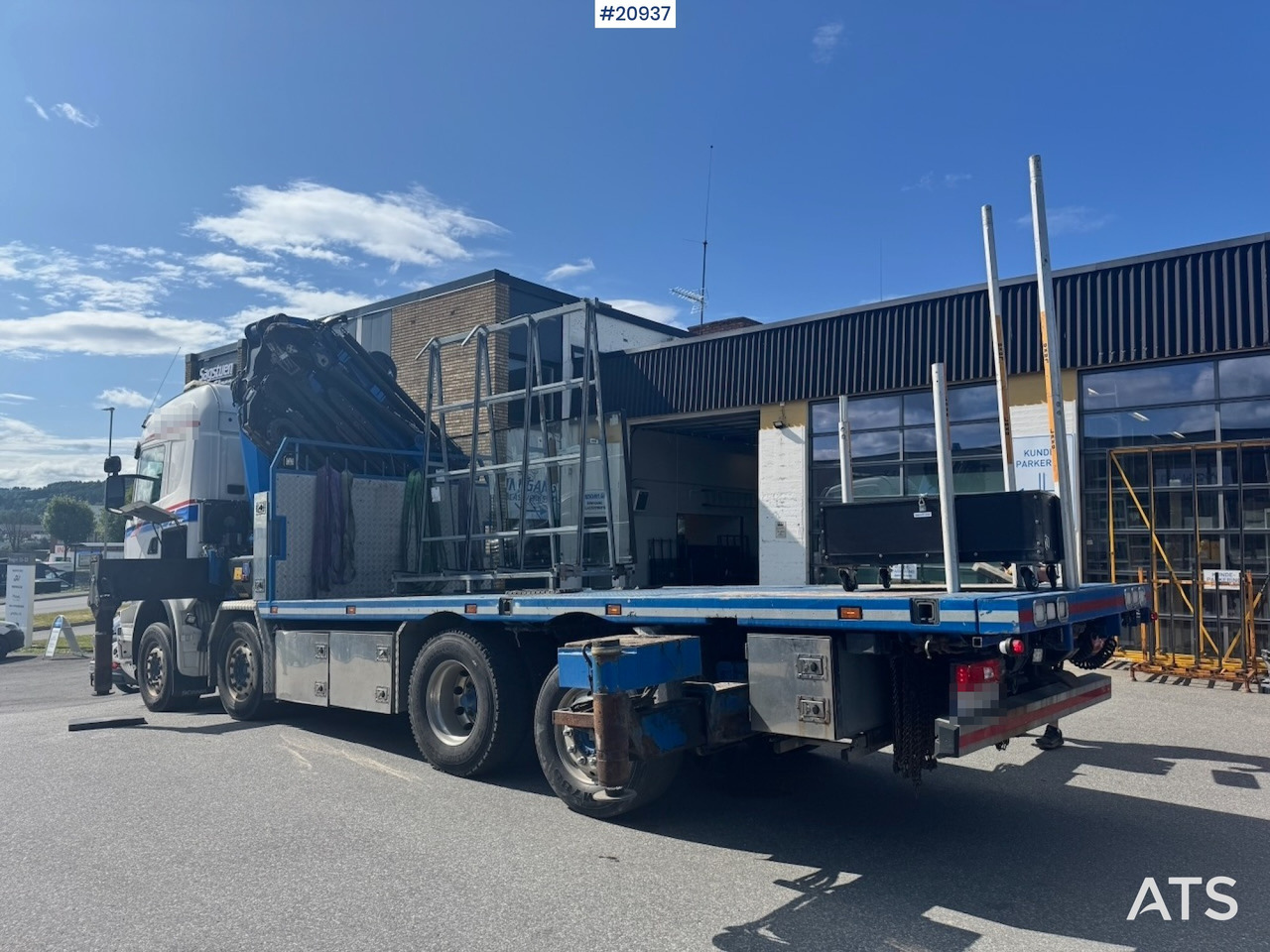 Scania R620 - Camion plateau, Camion grue: photos 5 Scania R620 - Camion plateau, Camion grue: photos 5