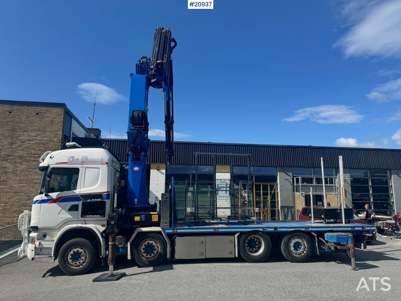 Scania R620 - Camion plateau, Camion grue: photos 2 Scania R620 - Camion plateau, Camion grue: photos 2