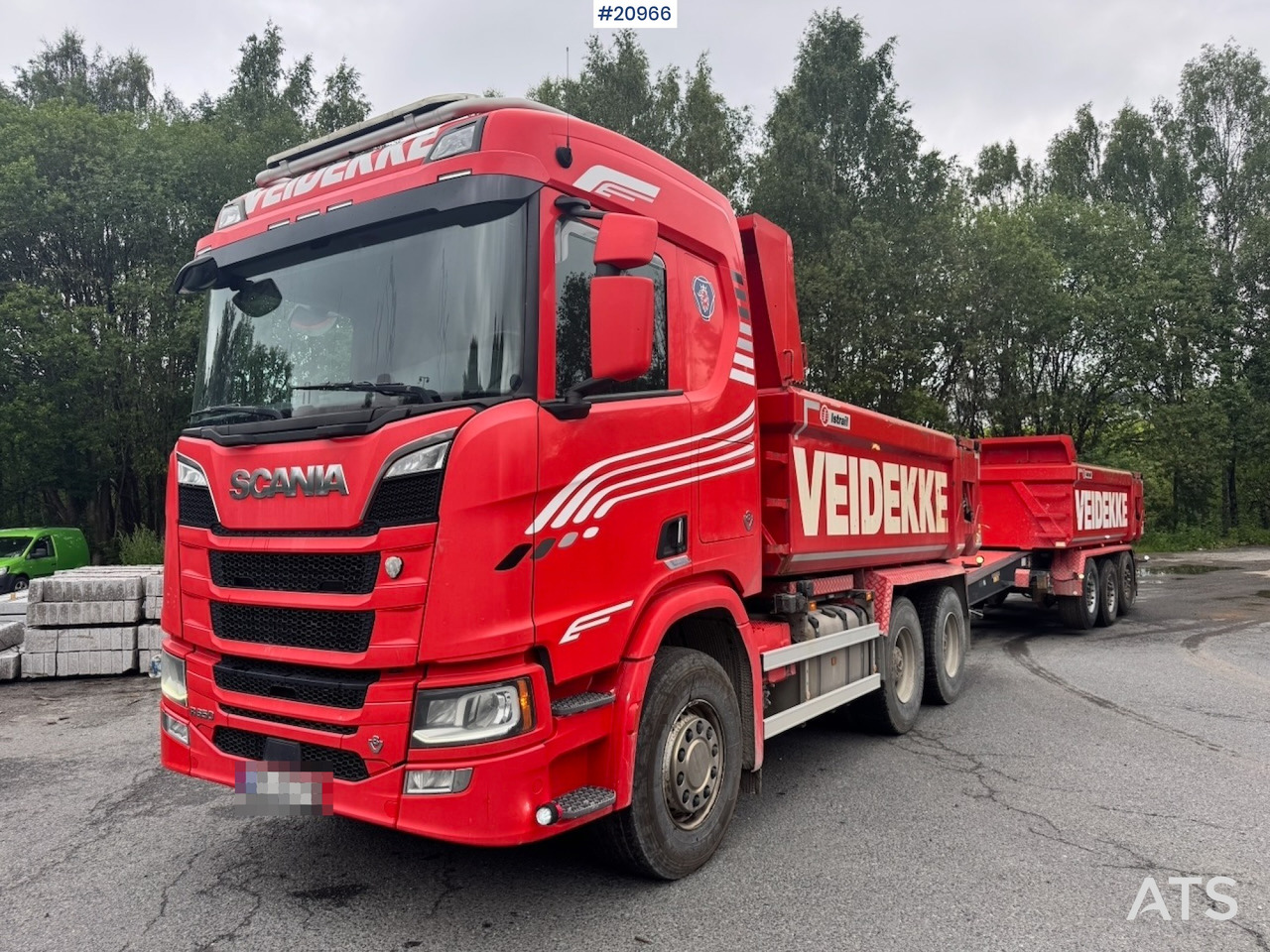 Scania R650 - Camion benne: photos 1 Scania R650 - Camion benne: photos 1