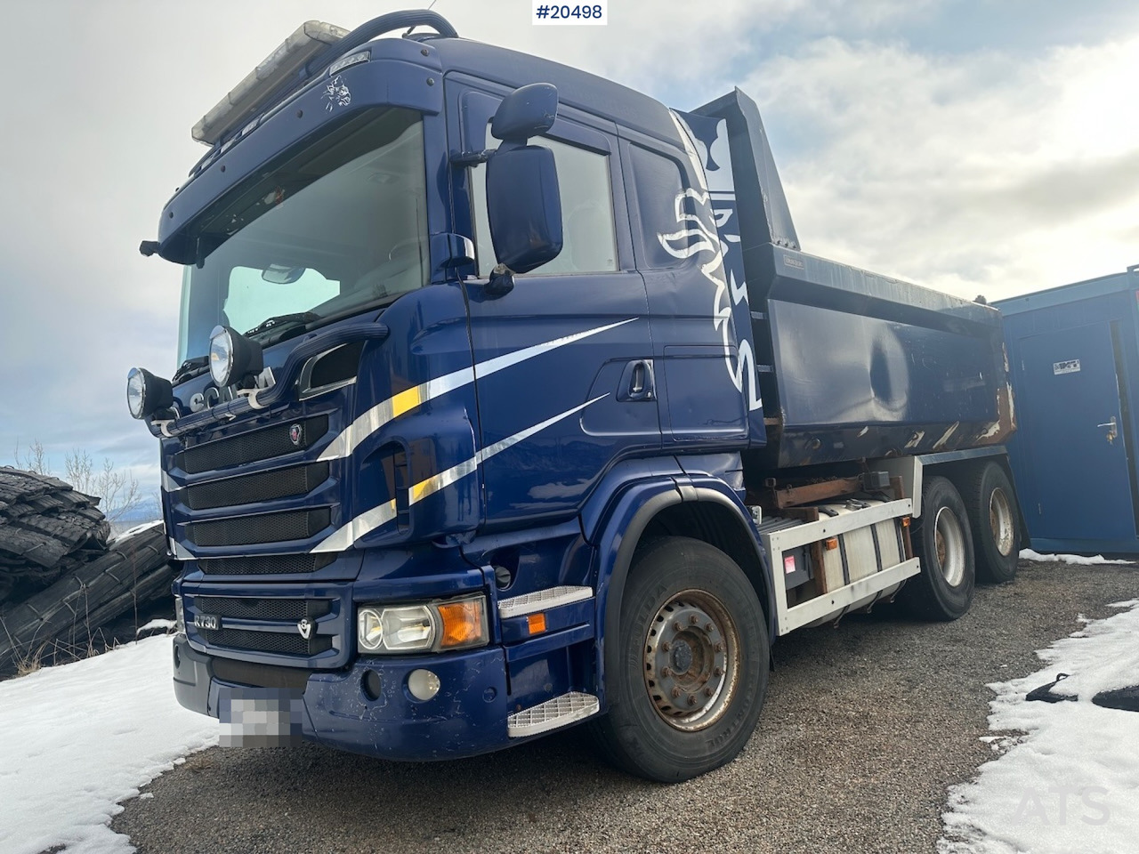 Scania R730 - Camion benne: photos 1 Scania R730 - Camion benne: photos 1