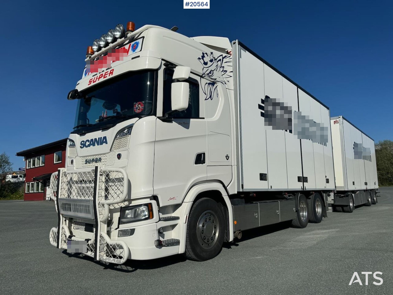 Scania S650 - Camion fourgon: photos 1 Scania S650 - Camion fourgon: photos 1