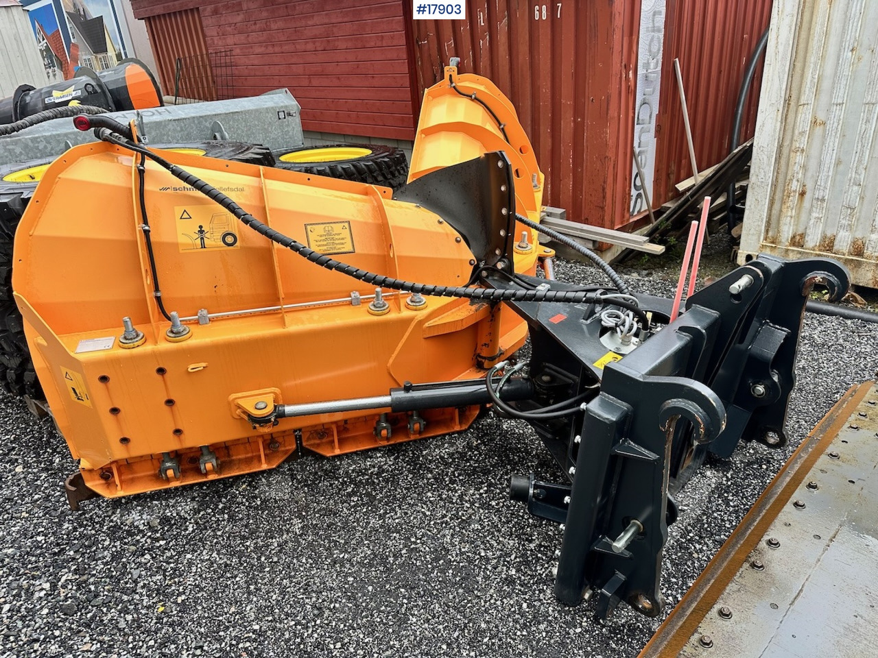 Schmidt V90 - Lame à neige pour Engins de chantier: photos 1 Schmidt V90 - Lame à neige pour Engins de chantier: photos 1