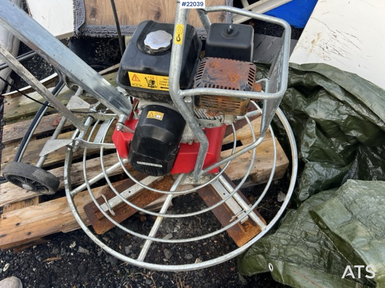 Swepac TR 950R - Truelle mécanique: photos 4 Swepac TR 950R - Truelle mécanique: photos 4