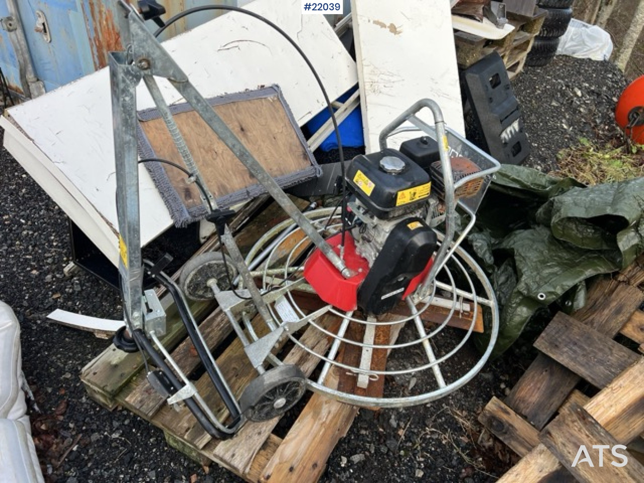 Truelle mécanique Swepac TR 950R: photos 9 Truelle mécanique Swepac TR 950R: photos 9