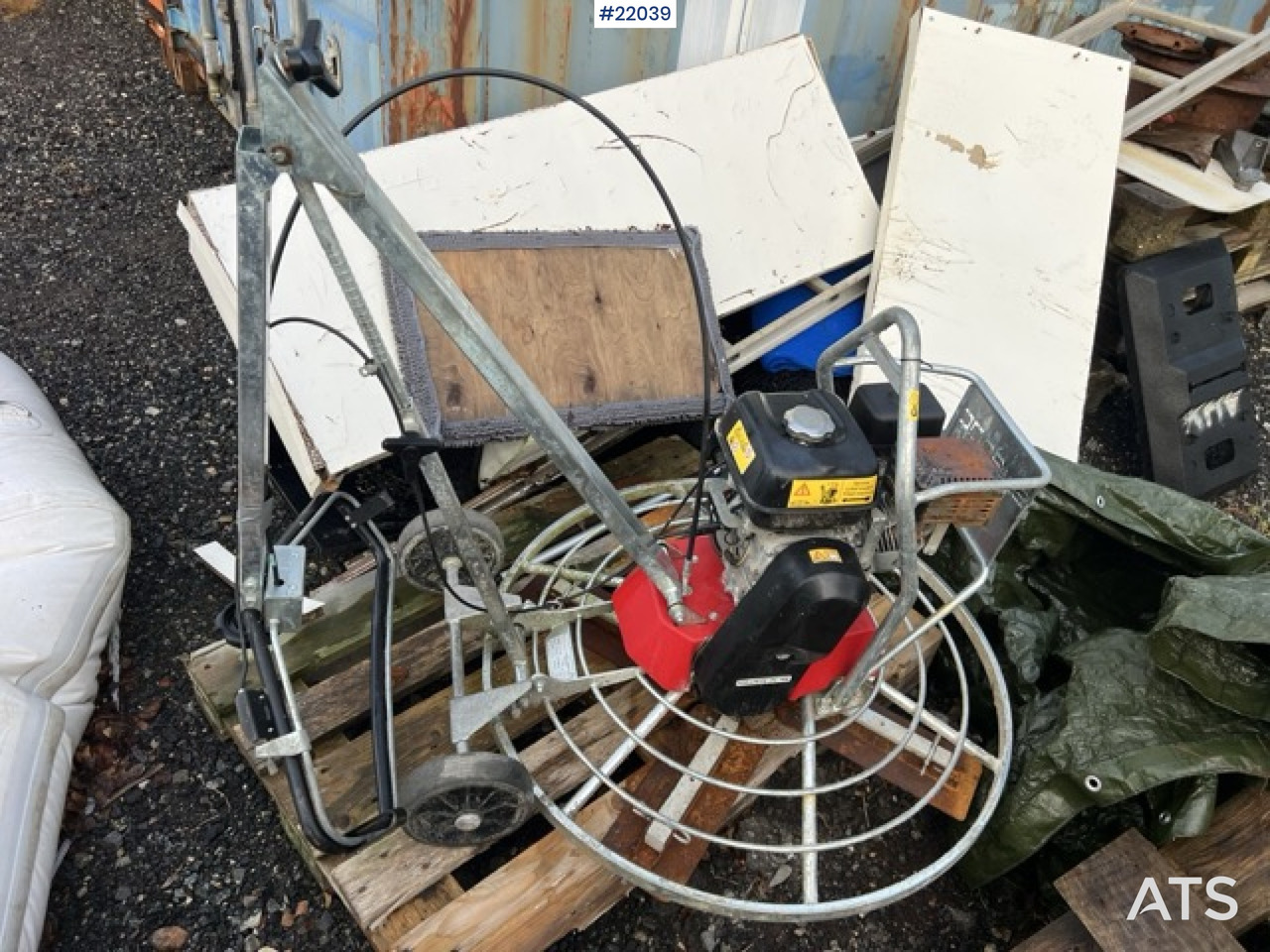 Truelle mécanique Swepac TR 950R: photos 8 Truelle mécanique Swepac TR 950R: photos 8