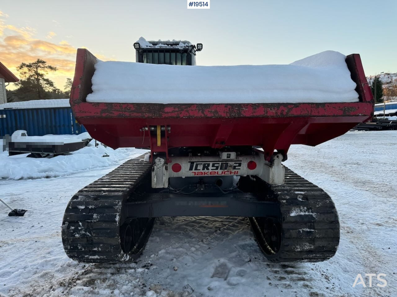 Takeuchi 2021 Takeuchi TCR50-2 Beltedumper.500 Timer. SE VIDEO - Tombereau: photos 4 Takeuchi 2021 Takeuchi TCR50-2 Beltedumper.500 Timer. SE VIDEO - Tombereau: photos 4