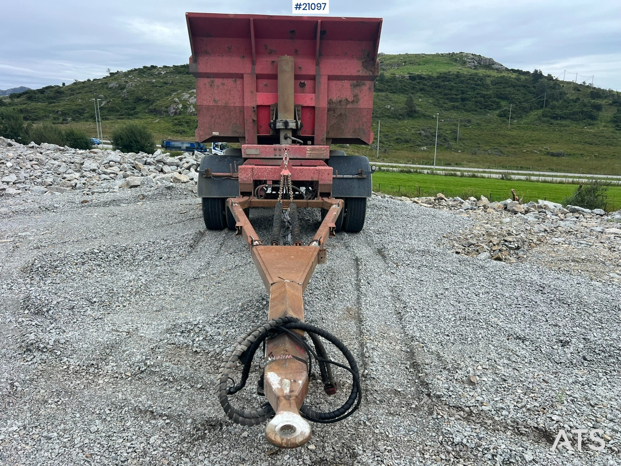 Remorque benne Triolift 2 akslet tipp henger: photos 11 Remorque benne Triolift 2 akslet tipp henger: photos 11