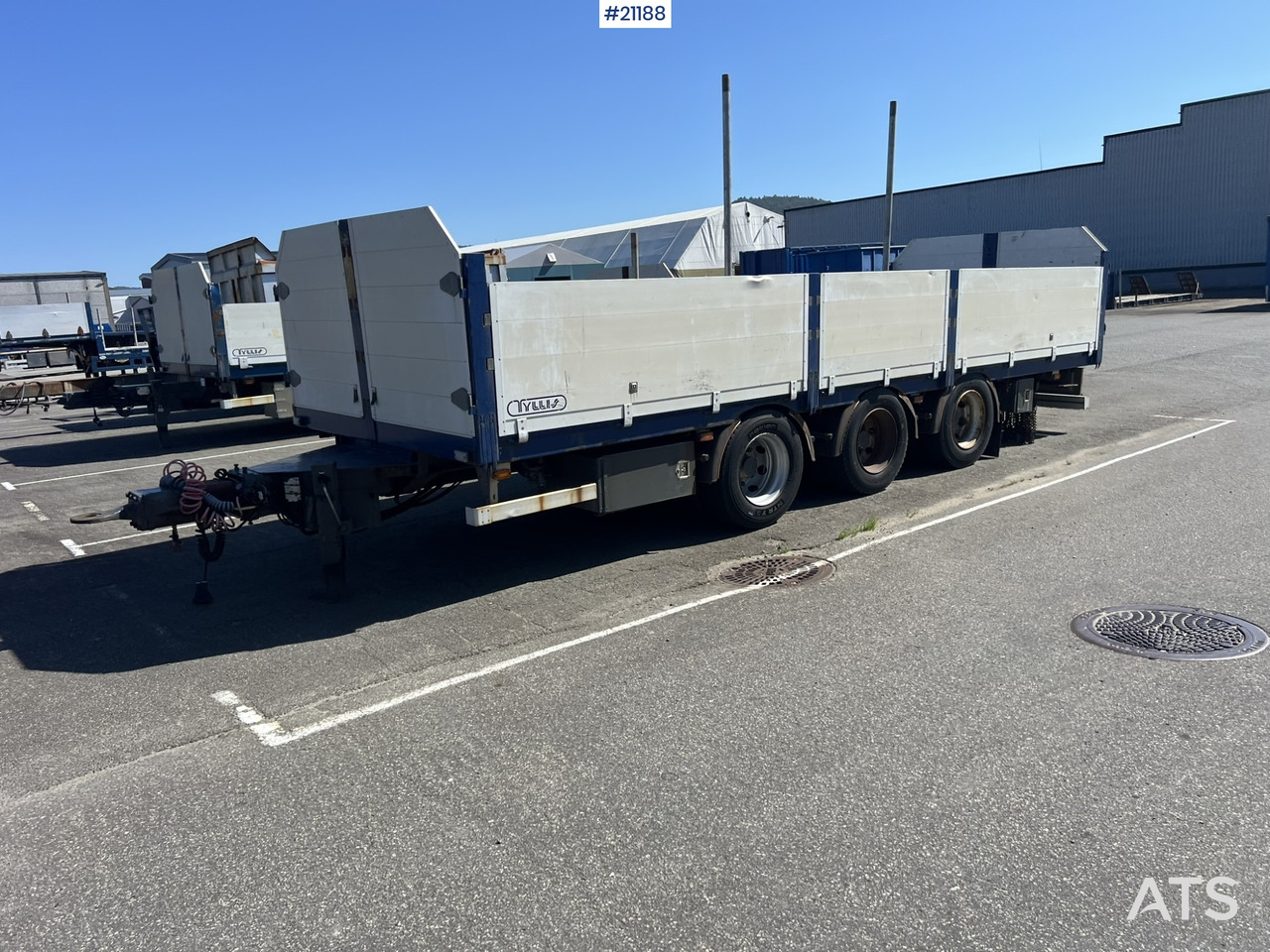 Tyllis 3 akslet - Remorque plateau: photos 5 Tyllis 3 akslet - Remorque plateau: photos 5
