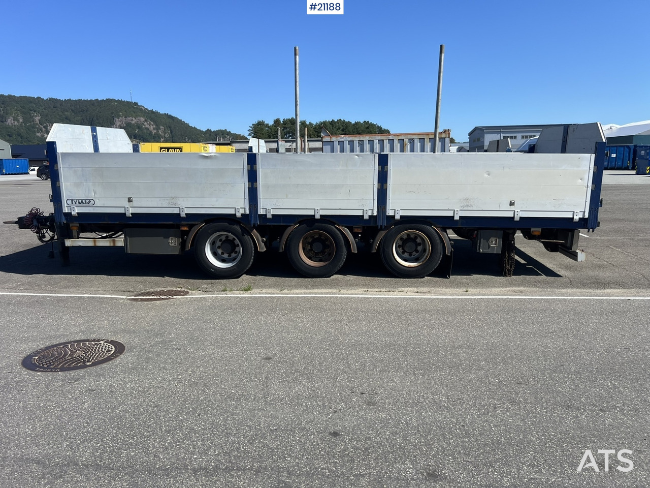 Tyllis 3 akslet - Remorque plateau: photos 3 Tyllis 3 akslet - Remorque plateau: photos 3