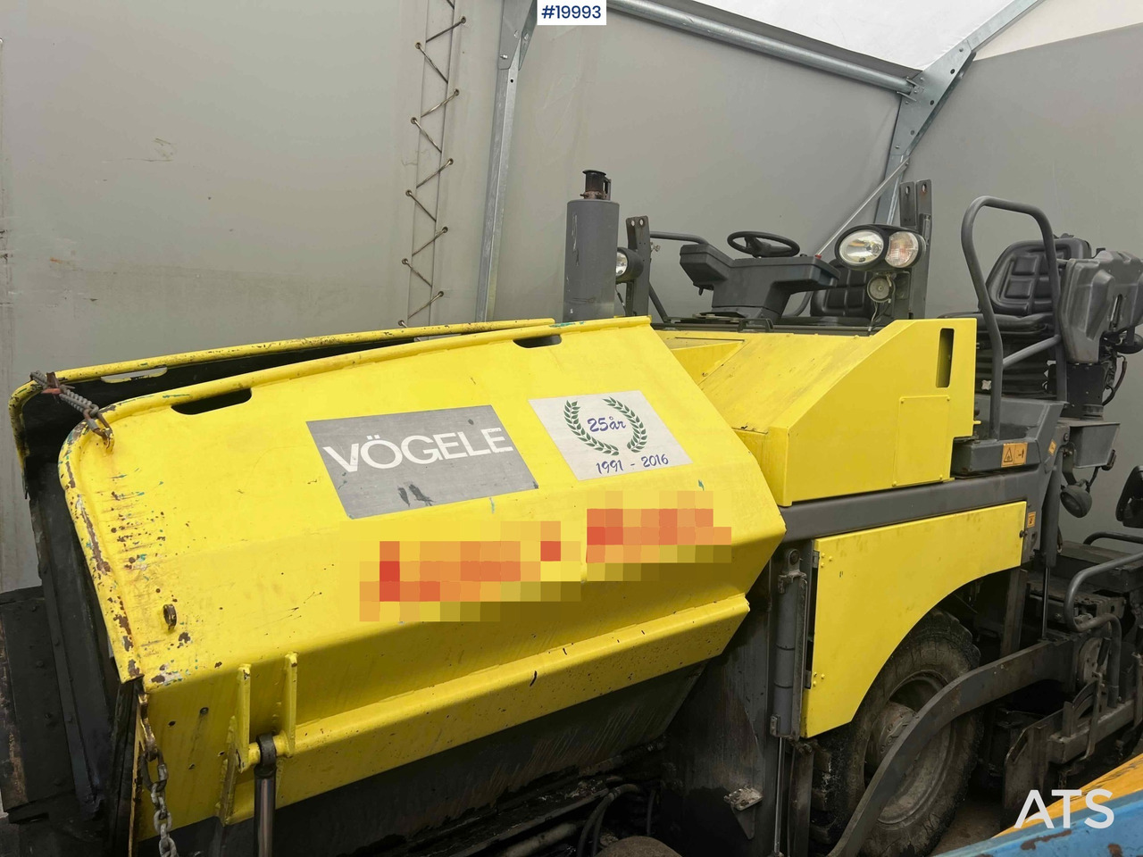 Vögele 1303-2 - Travaux routiers: photos 2 Vögele 1303-2 - Travaux routiers: photos 2