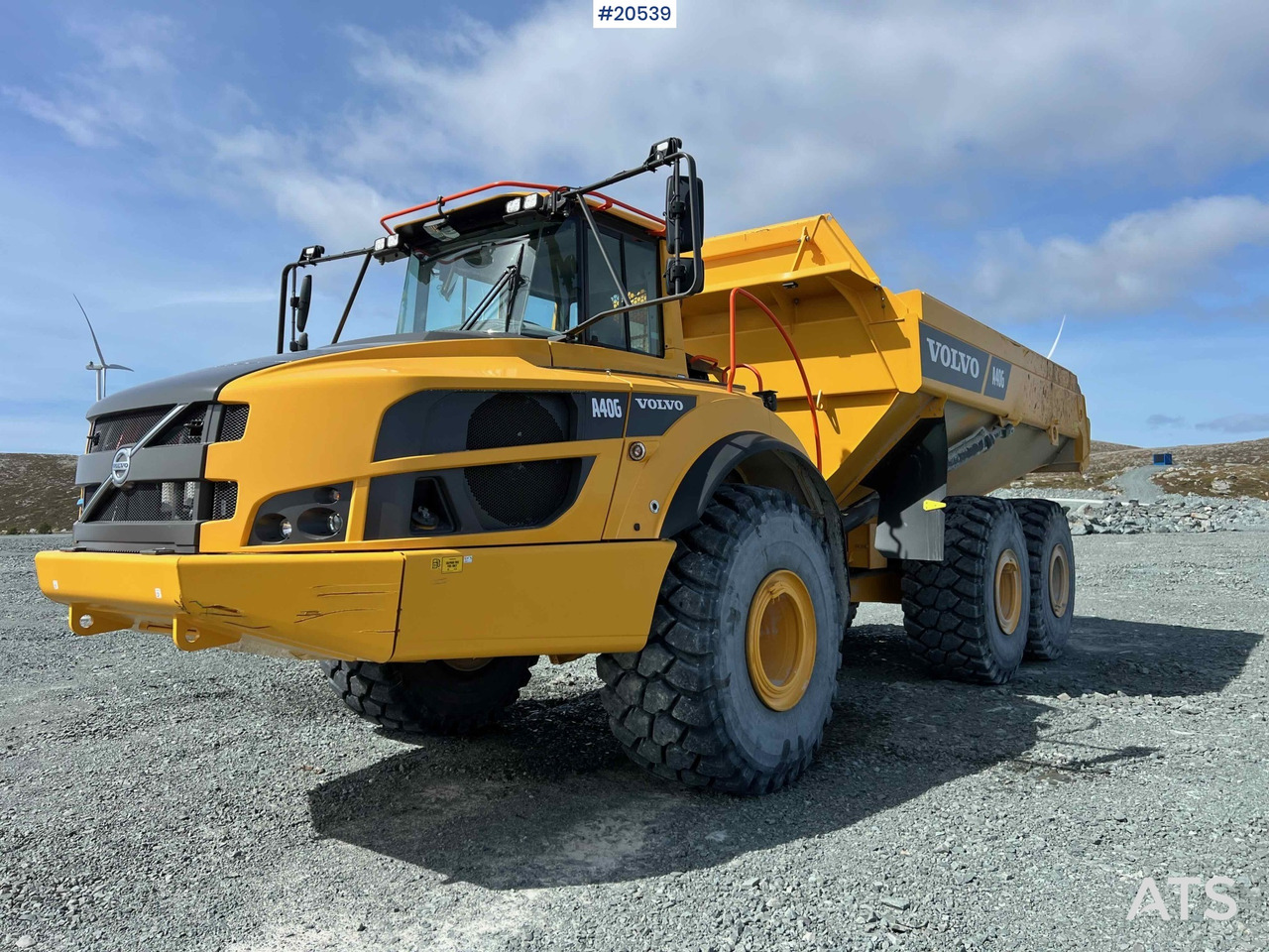 Volvo A40G - Tombereau: photos 1 Volvo A40G - Tombereau: photos 1