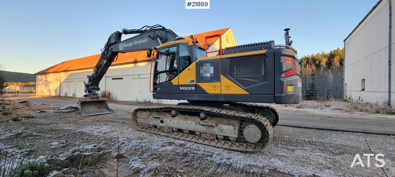 Pelle Volvo EC300el gravemaskin m/ Tannskuffe, Pusseskuffe, Rototilt og Gps: photos 11