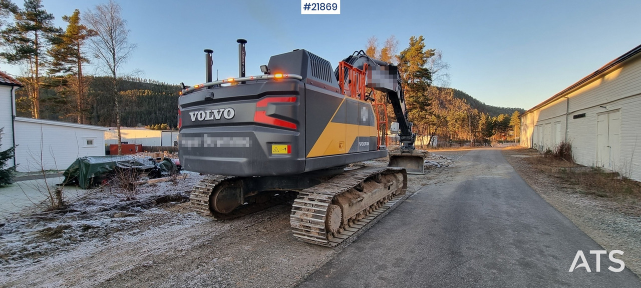 Pelle Volvo EC300el gravemaskin m/ Tannskuffe, Pusseskuffe, Rototilt og Gps: photos 8