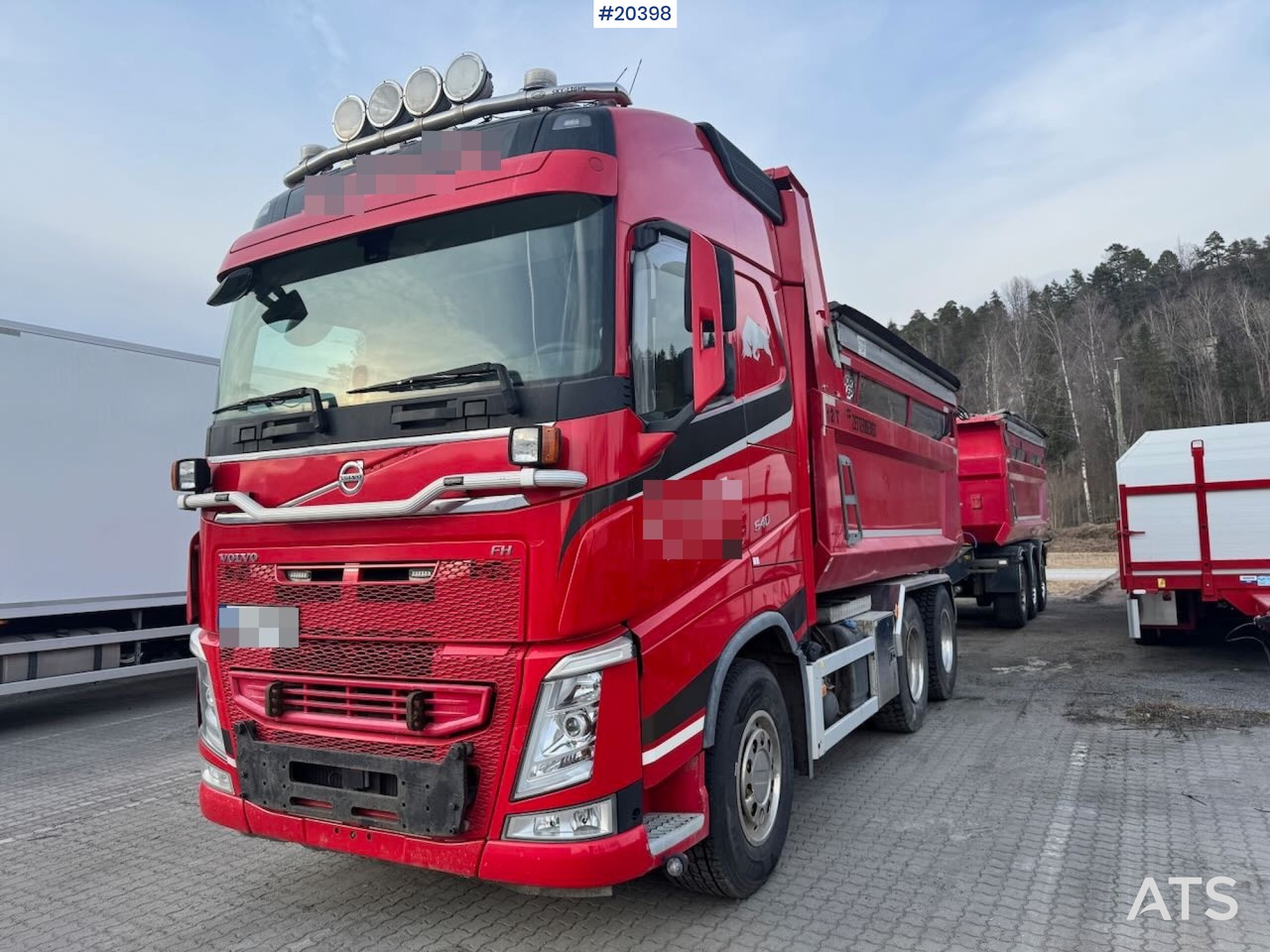 Volvo FH 540 - Camion benne: photos 1 Volvo FH 540 - Camion benne: photos 1