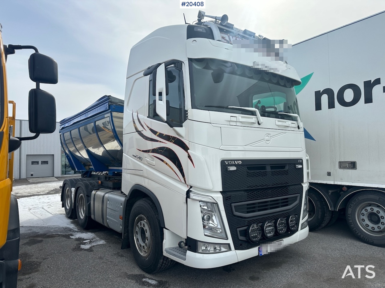 Volvo FH 540 - Travaux routiers: photos 2 Volvo FH 540 - Travaux routiers: photos 2
