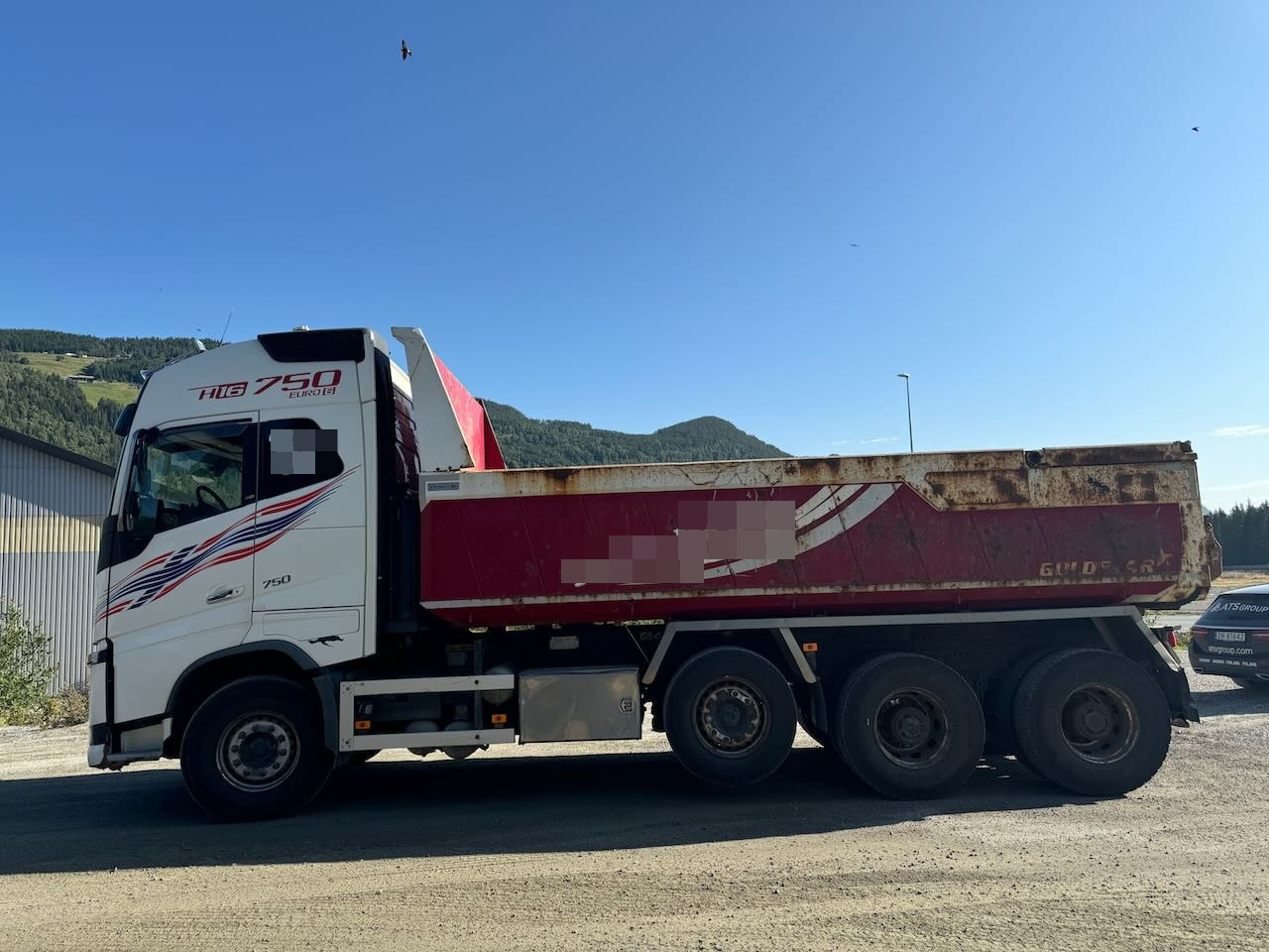 Volvo FH16 750 - Camion benne: photos 2 Volvo FH16 750 - Camion benne: photos 2