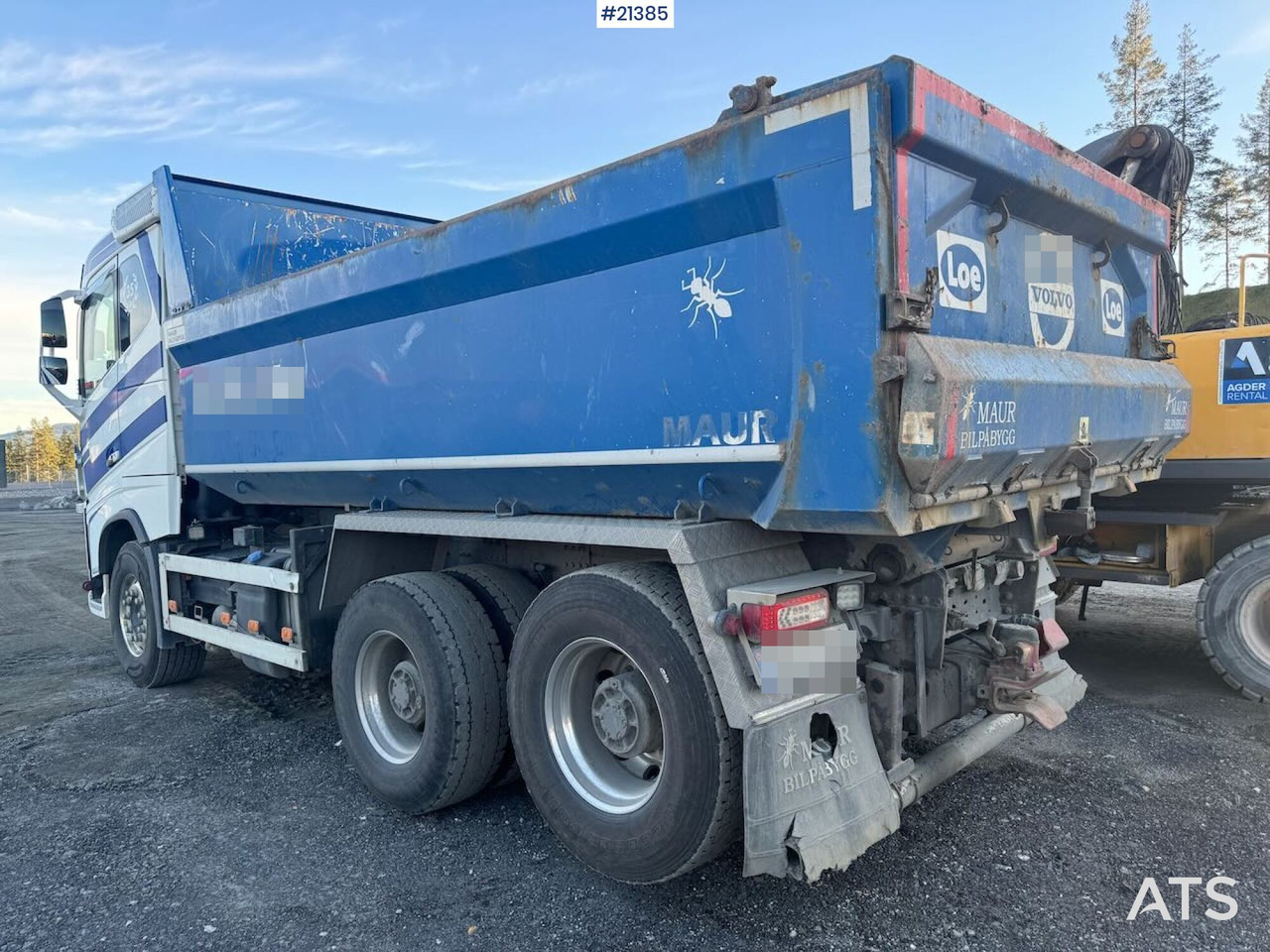 Volvo FH16 - Camion benne: photos 3 Volvo FH16 - Camion benne: photos 3