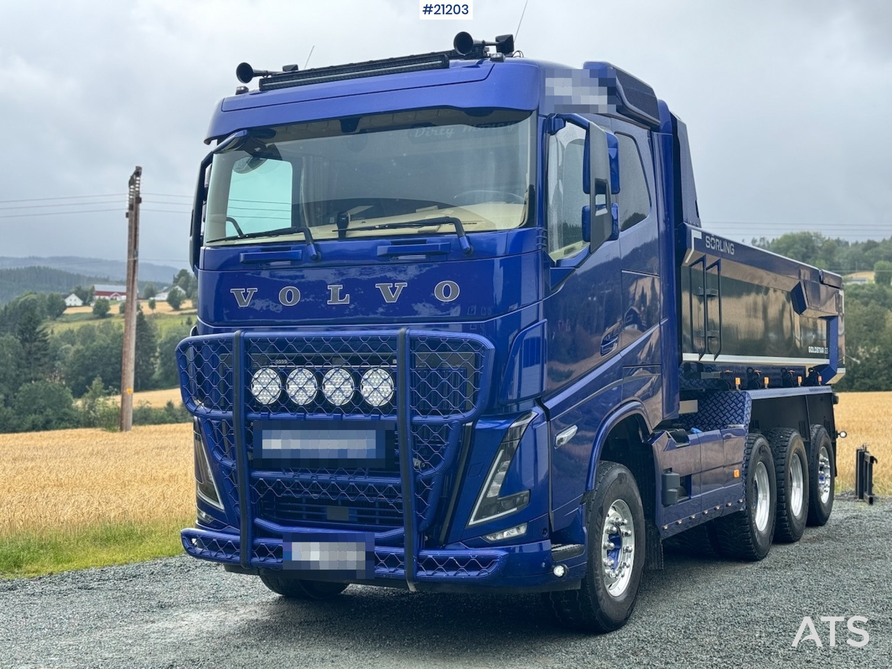 Volvo FH16 - Camion benne: photos 3 Volvo FH16 - Camion benne: photos 3