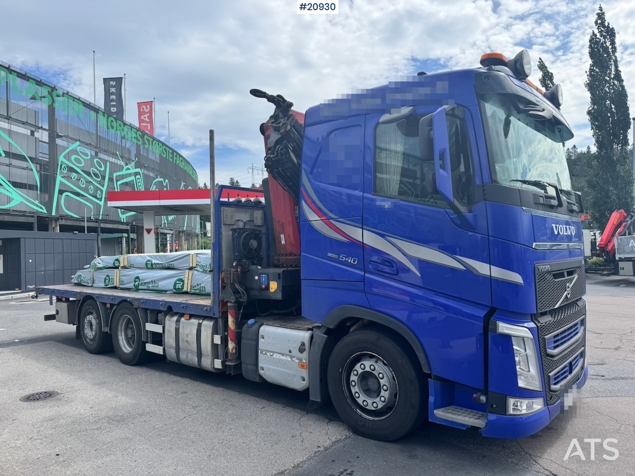 Volvo FH540 - Camion plateau, Camion grue: photos 2 Volvo FH540 - Camion plateau, Camion grue: photos 2