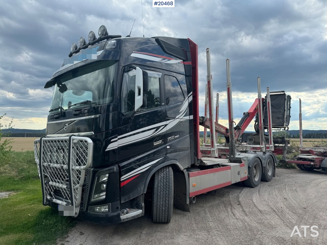 Volvo FH750 - Camion grumier: photos 1 Volvo FH750 - Camion grumier: photos 1