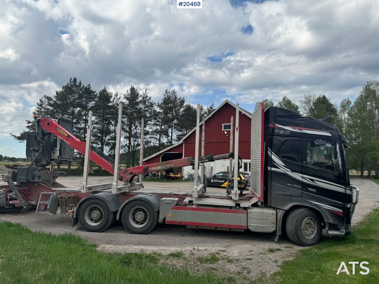 Volvo FH750 - Camion grumier: photos 5 Volvo FH750 - Camion grumier: photos 5