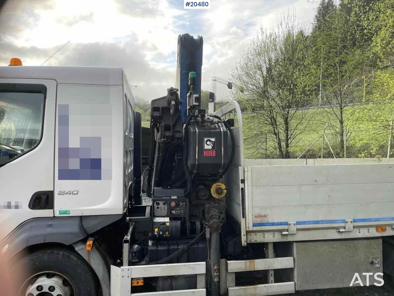 Volvo FL240 - Camion grue, Camion plateau: photos 4 Volvo FL240 - Camion grue, Camion plateau: photos 4